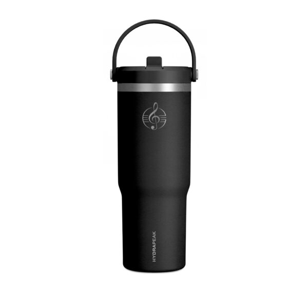 Nomad 32oz Insulated Tumbler – Travel Water Bottle with Handle (Elsom Logo)