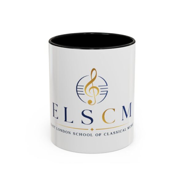 Classical Music School Accent Coffee Mug – London School of Classical Music Logo (11/15oz)